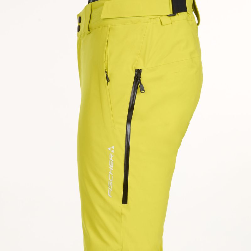 Men's ski trousers Fischer RC4 fischer yellow 8