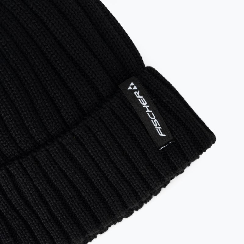 Winter hat Fischer Logo Beanie black 3