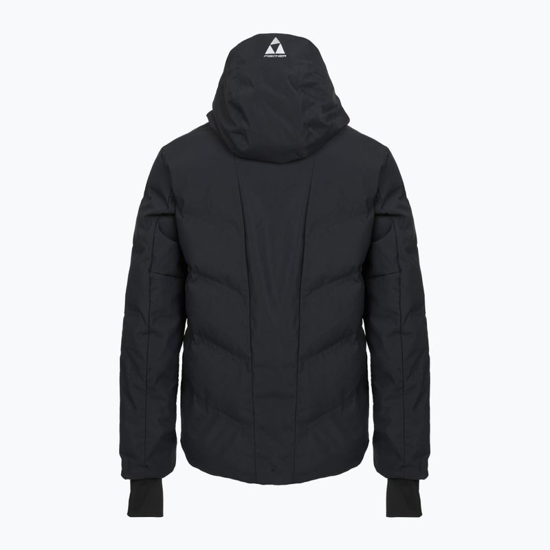 Men's ski jacket Fischer Flash black 2