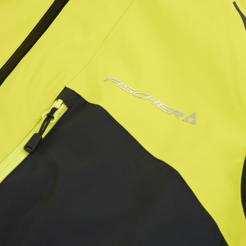 Men's ski jacket Fischer RC4 fisher yellow 3