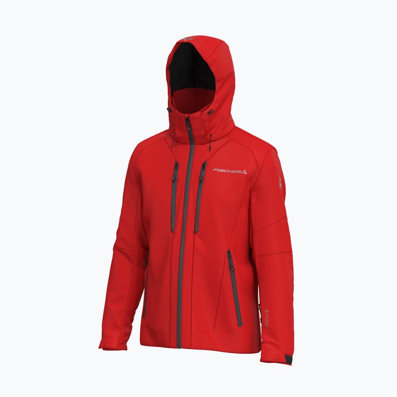 Men's ski jacket Fischer Thor red 10