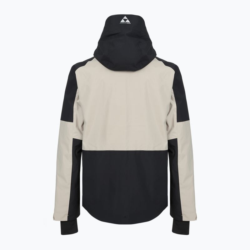 Men's ski jacket Fischer Explorer cobblestone 2