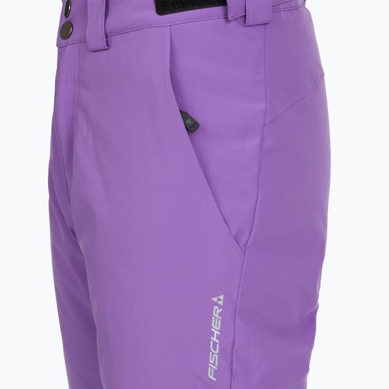 Children's ski trousers Fischer Premier lavender 4