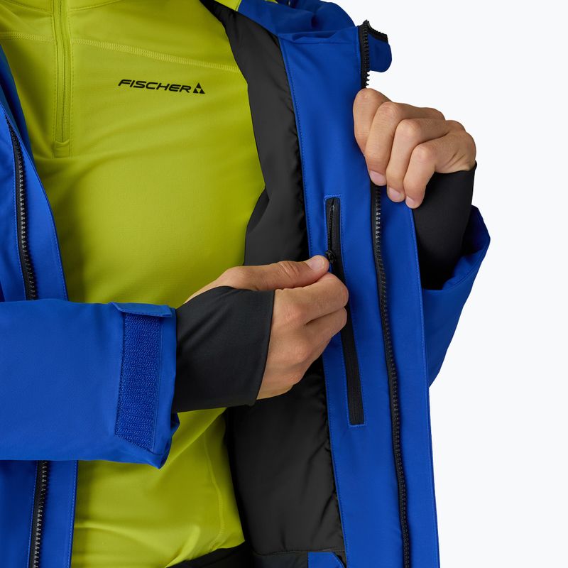 Men's ski jacket Fischer Rush Jacket royal blue 5