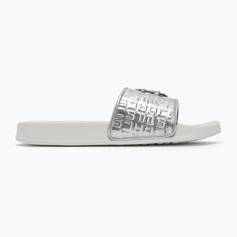 U.S.Polo Assn women's flip-flops IVY002B silver 2