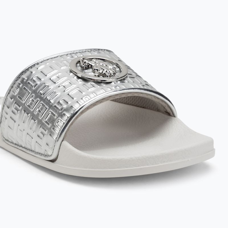 U.S.Polo Assn women's flip-flops IVY002B silver 7