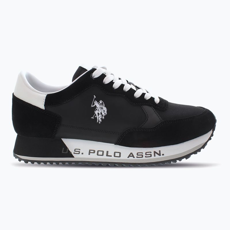 Men's shoes U.S. Polo Assn. CLEEF006B black/white