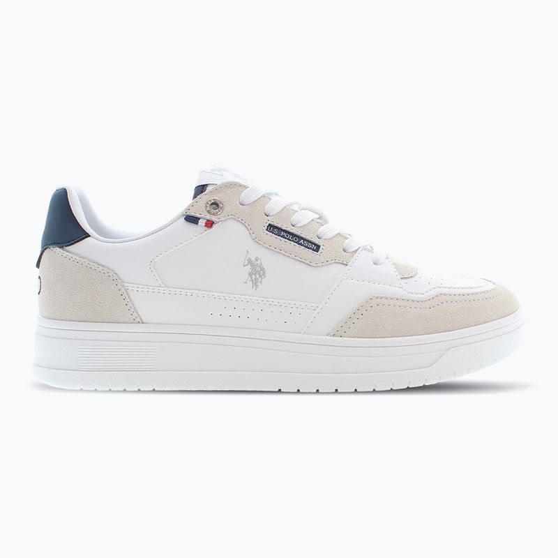 Men's shoes U.S. Polo Assn. KOSMO006A white/navy 8