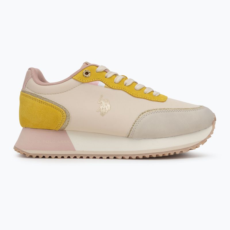 Women's shoes U.S. Polo Assn. SACHA007 beige/nude 2