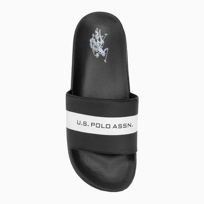 Men's flip-flops U.S. Polo Assn. SKYE002 black/white 5