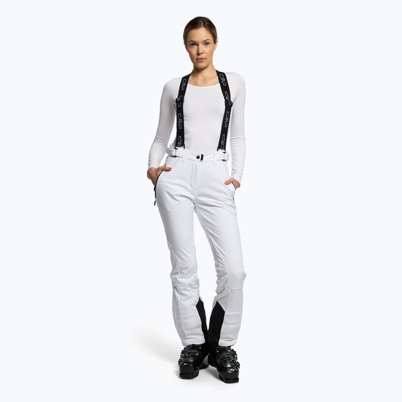 CMP women's ski trousers white 3W03106/88BG