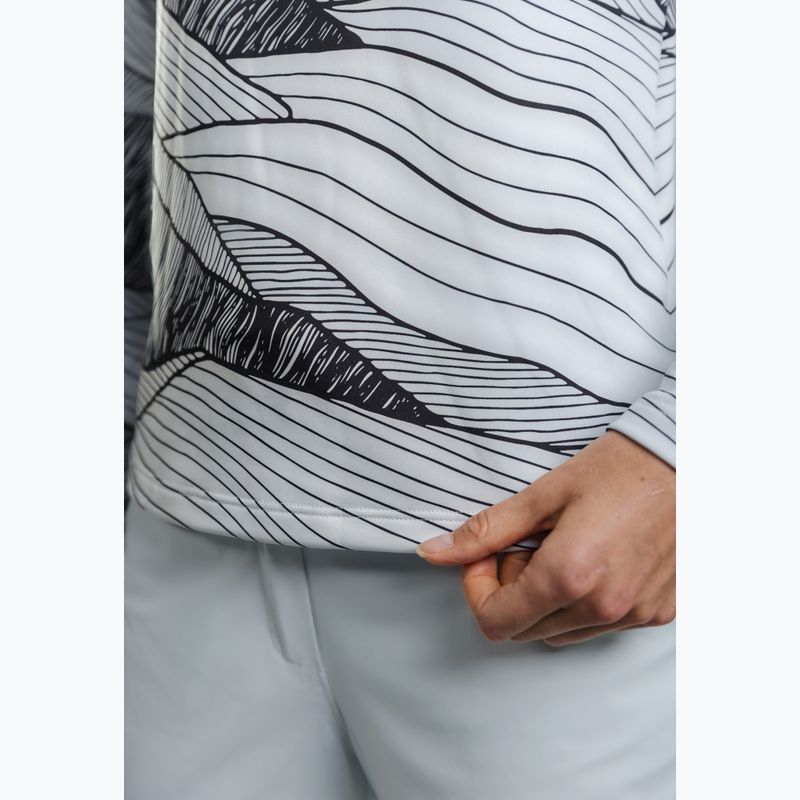 Women's sweatshirt DOTOUT Peaks print outline col/black beauty 3