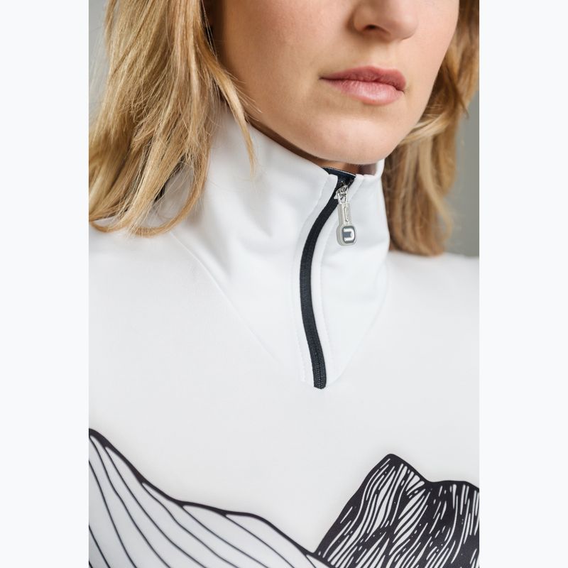 Women's sweatshirt DOTOUT Peaks print outline col/black beauty 6