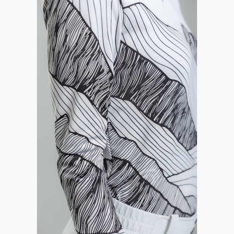 Women's sweatshirt DOTOUT Peaks print outline col/black beauty 7