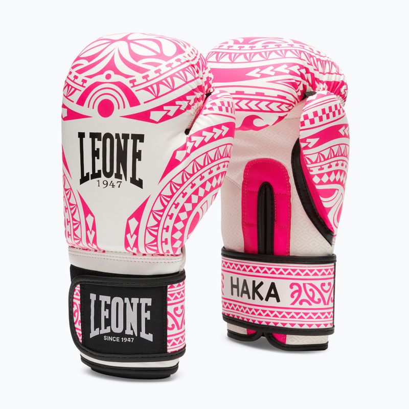Boxing gloves LEONE 1947 Haka bianco/white 2
