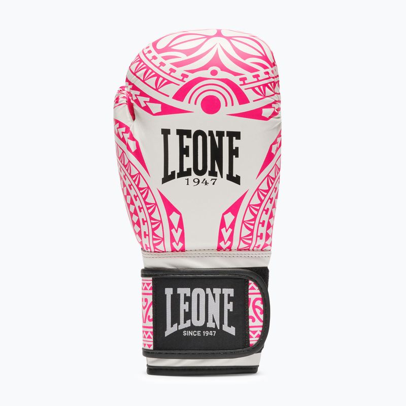 Boxing gloves LEONE 1947 Haka bianco/white 3