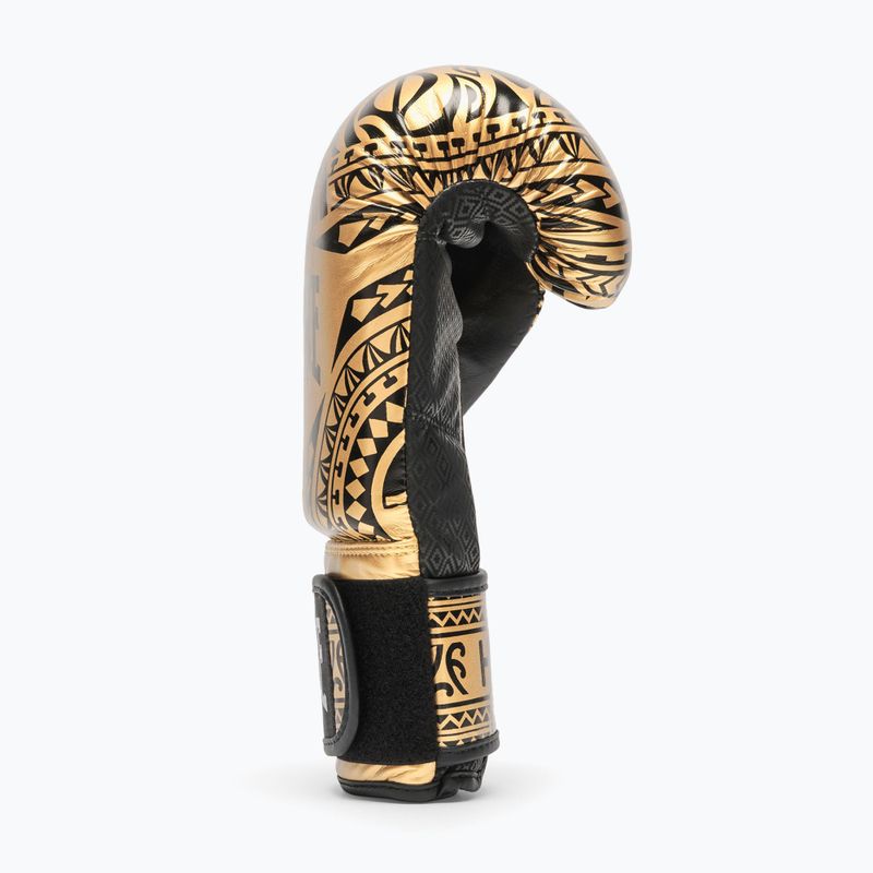 Boxing gloves LEONE 1947 Haka black/gold 6