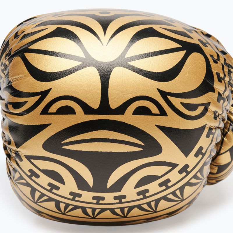 Boxing gloves LEONE 1947 Haka black/gold 8