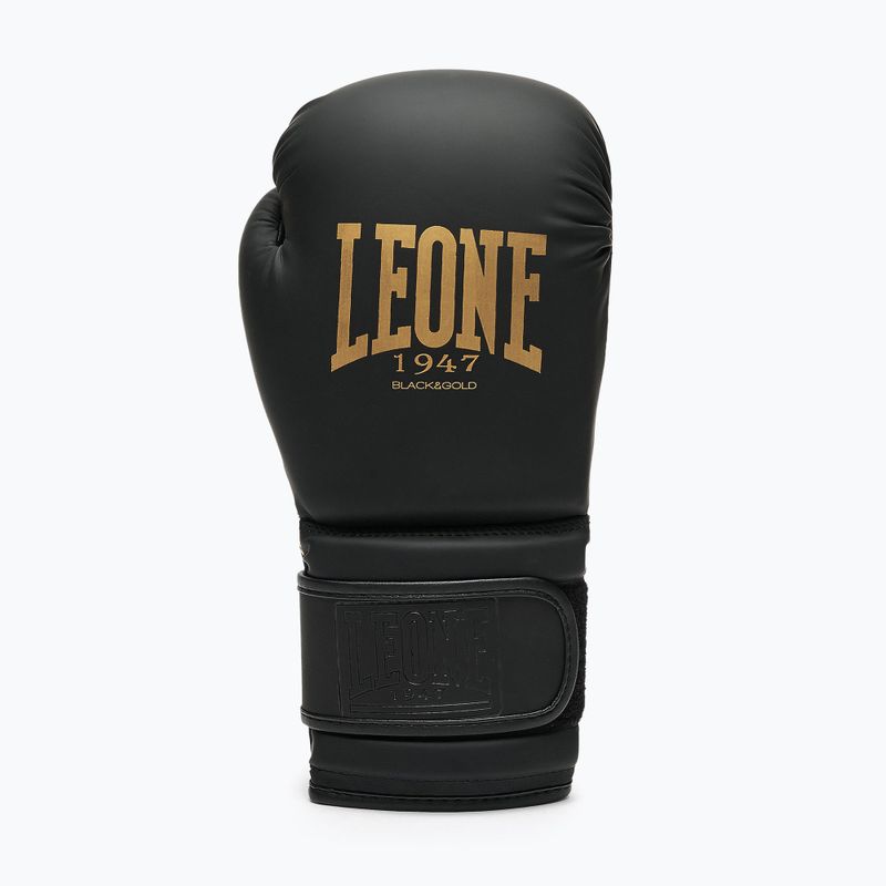 Boxing gloves LEONE 1947 Idol black/gold 3