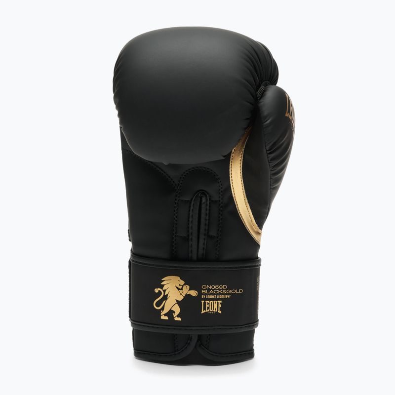 Boxing gloves LEONE 1947 Idol black/gold 4