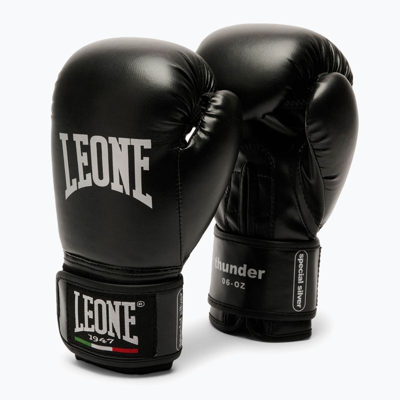 LEONE children's boxing gloves 1947 Thunder Jr black