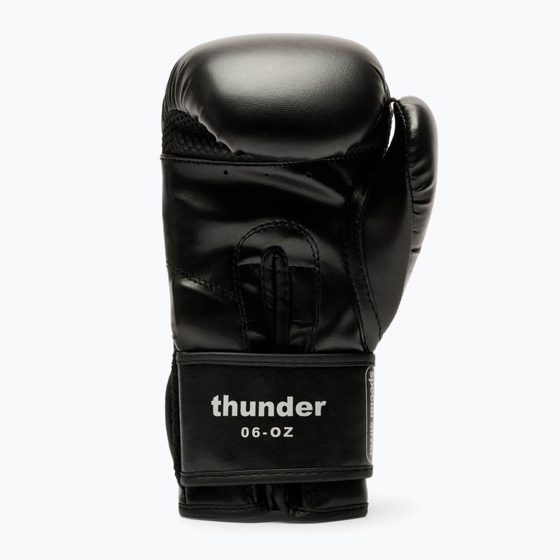 LEONE children's boxing gloves 1947 Thunder Jr black 3