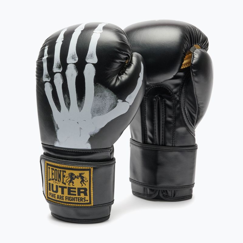 Boxing gloves LEONE 1947 Leone X Iuter nero/black 4