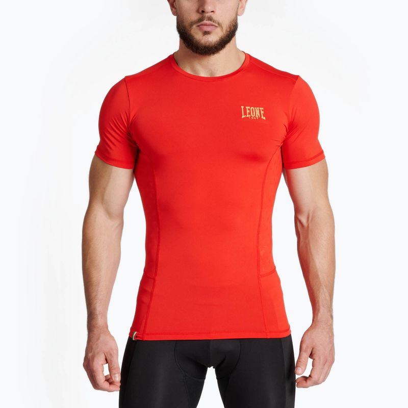 Men's Rashguard LEONE 1947 Compresion red