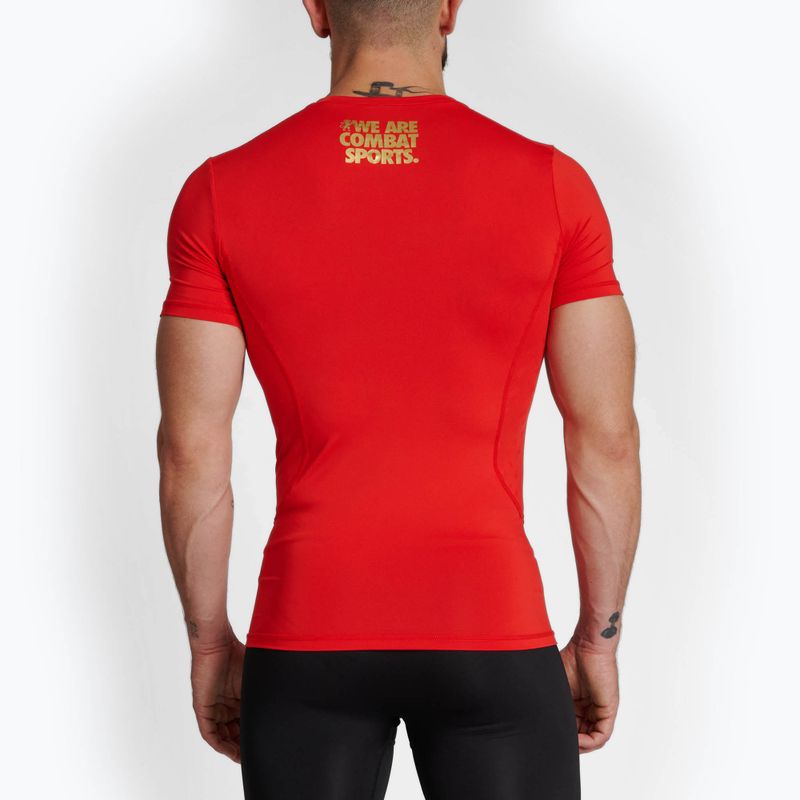 Men's Rashguard LEONE 1947 Compresion red 2