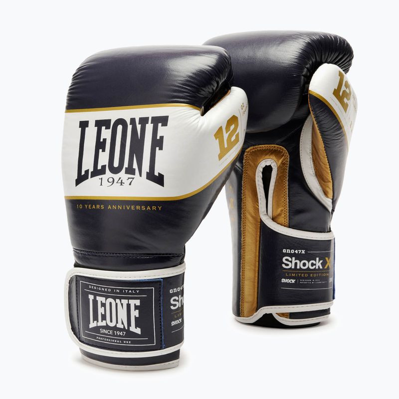 Boxing gloves LEONE 1947 Shock X blue 2
