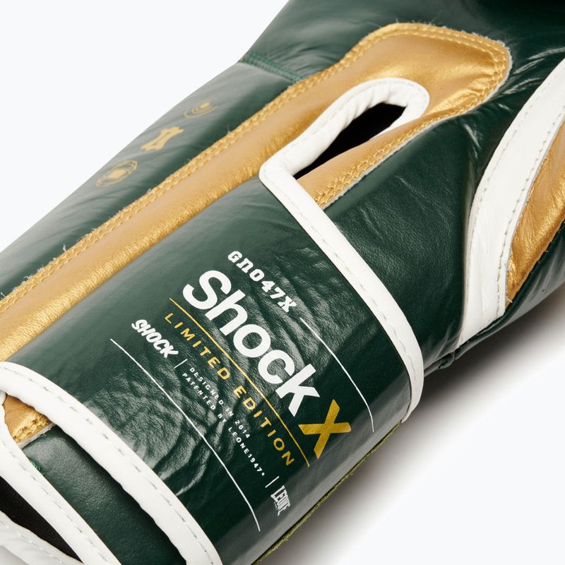 Boxing gloves LEONE 1947 Shock X green 9