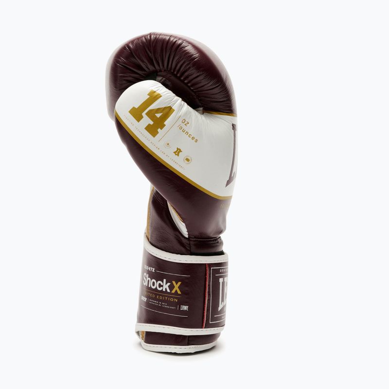Boxing gloves LEONE 1947 Shock X bordeaux 5