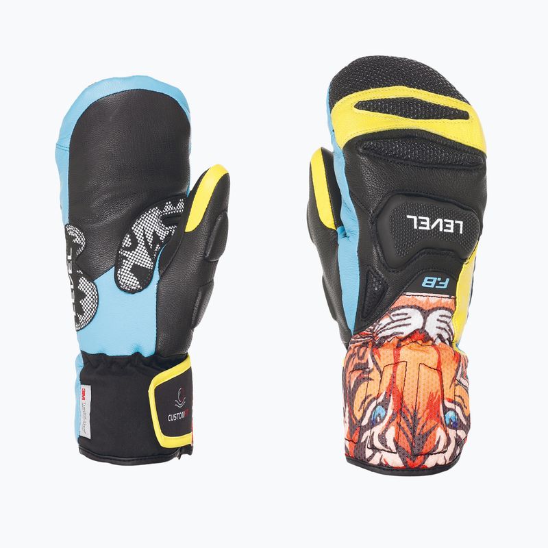 Kids' ski gloves Level SQ Jr CF Mitt orange