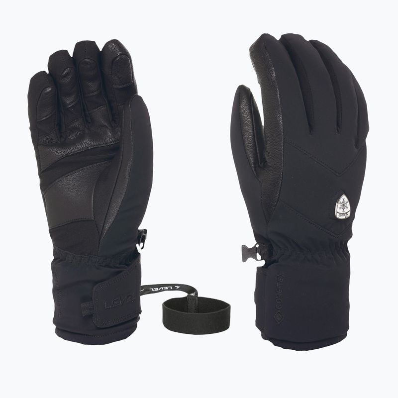 Women's ski gloves Level I-Super Radiator W Gore-Tex black