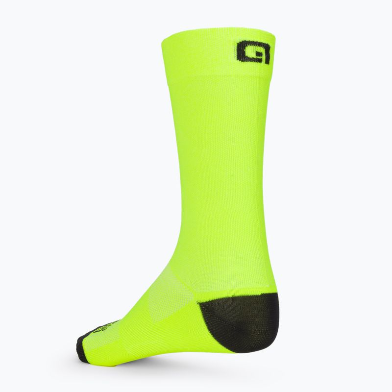 Alé Team cycling socks yellow L14746017 2