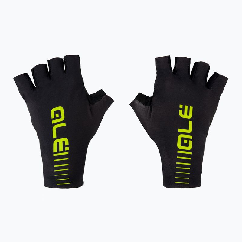 Alé Guanto Estivo Sun Select cycling gloves black and yellow L17954018