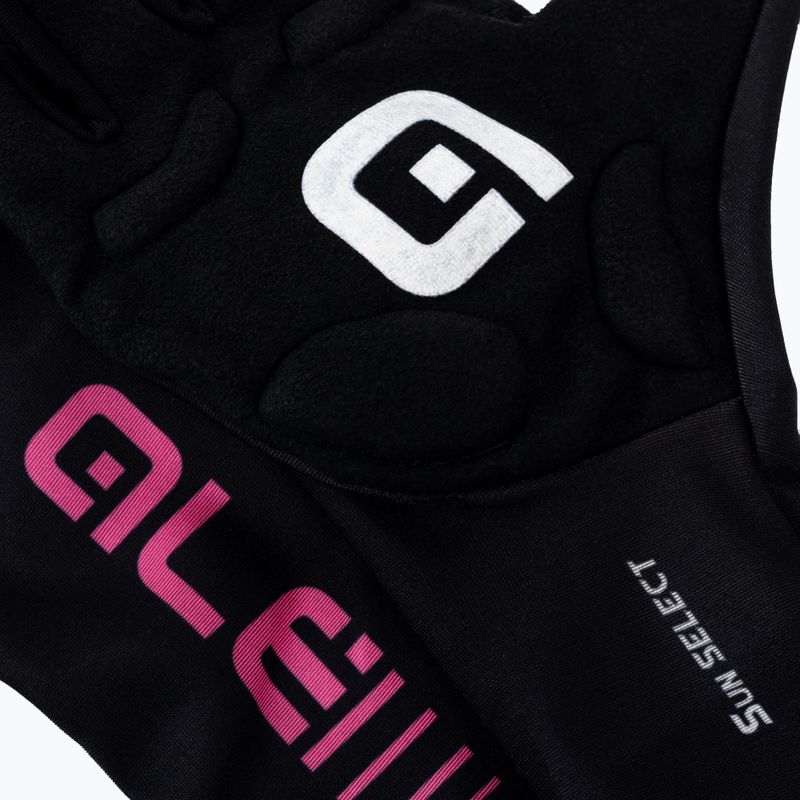 Alé Guanto Estivo Sun Select cycling gloves black/pink L17951518 3