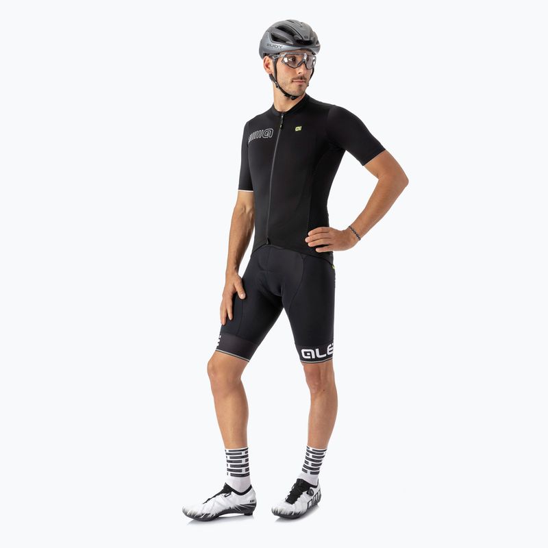 Men's Alé Color Block cycling jersey black L14240119 2