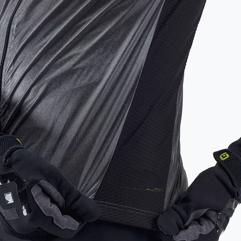 Men's cycling waistcoat Alè Black Reflective grey L20038401 5