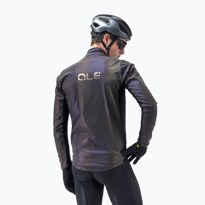 Men's Alé Giubbino Iridescent Reflective Bike Jacket L20036519 4