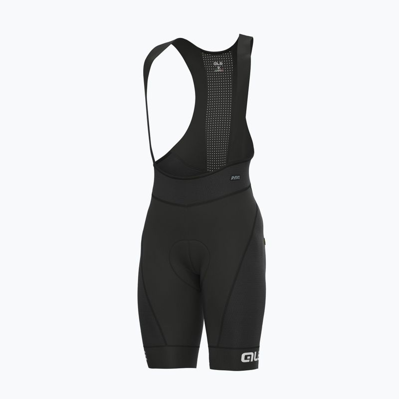 Men's Alé Agonista Plus Bibshort cycling shorts black and white L20150467 7