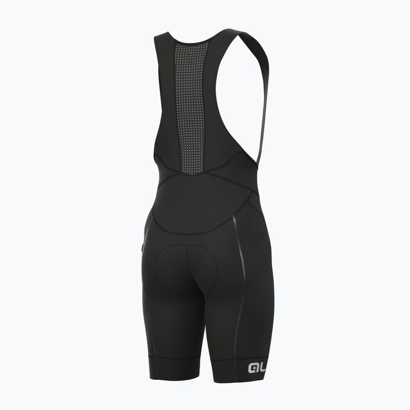 Men's Alé Agonista Plus Bibshort cycling shorts black and white L20150467 8