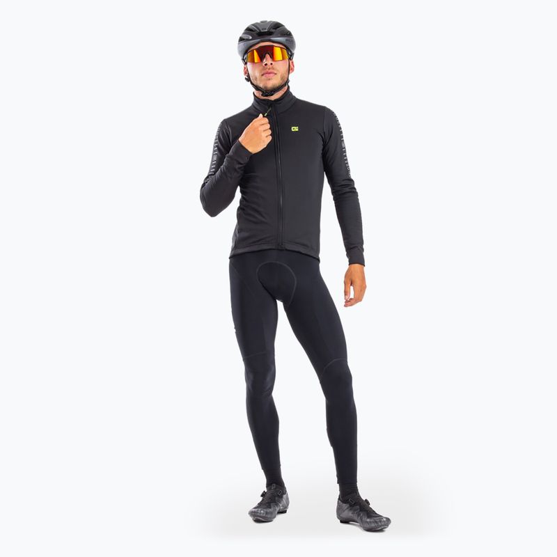 Men's Alé Fondo cycling jacket black L21046401 2
