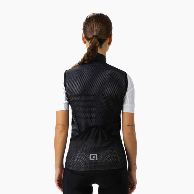 Women's Alé Gilet Donna Vento 2.0 cycling waistcoat black L21168401 2