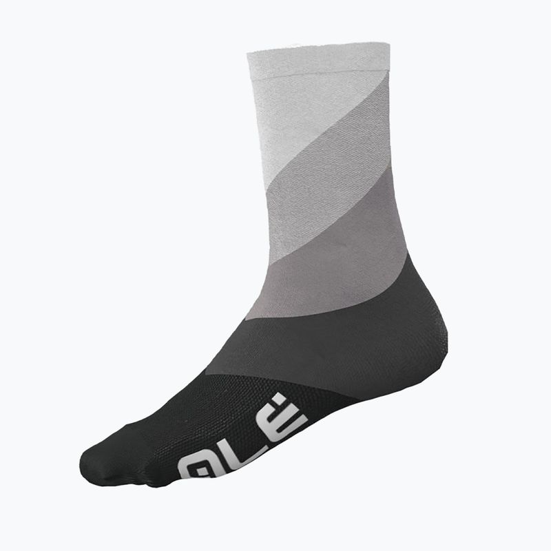 Alé Diagonal Digitopress grey cycling socks L21175403 4