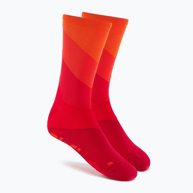 Alé Diagonal Digitopress cycling socks red L21175405