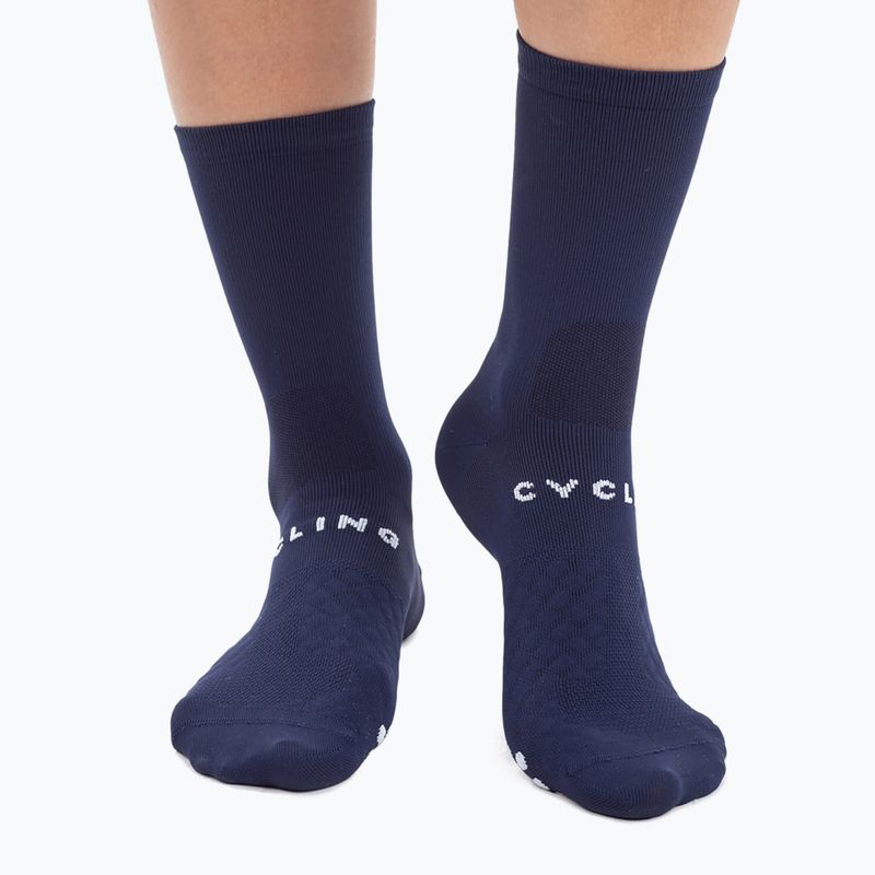 Alé Digitopress cycling socks navy blue L21186402 6