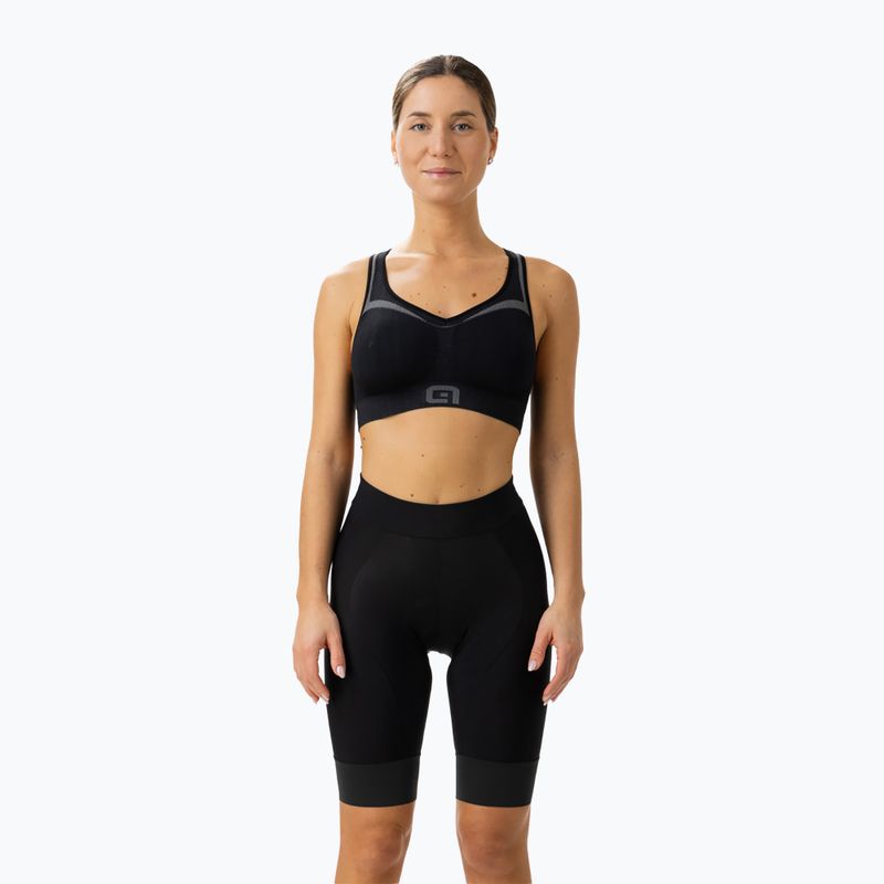 Women's cycling shorts Alé GT 2.0 black L21188401