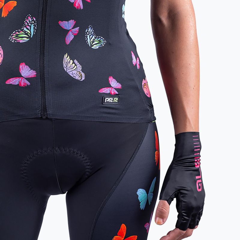 Women's cycling jersey Alé Maglia Donna MC Butterfly black L21169401 7