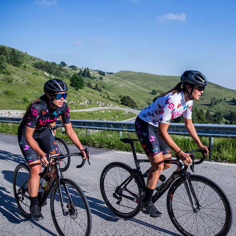 Women's cycling jersey Alé Maglia Donna MC Butterfly black L21169401 9